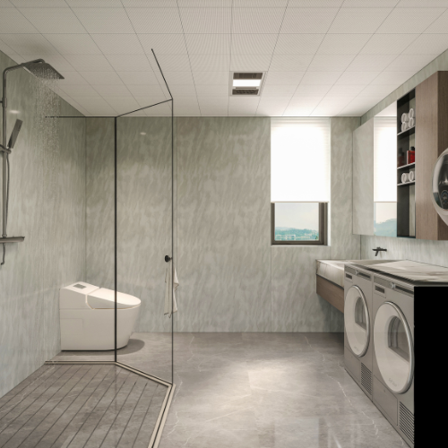 RU 61 Light Grey Marble